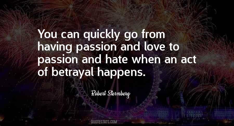 Act With Passion Quotes #20337
