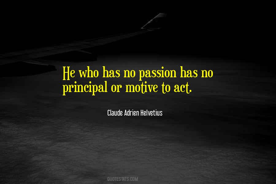 Act With Passion Quotes #865852