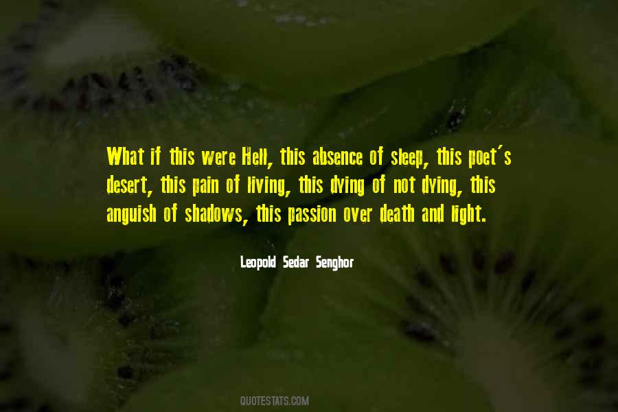 Absence Of Light Quotes #1802046
