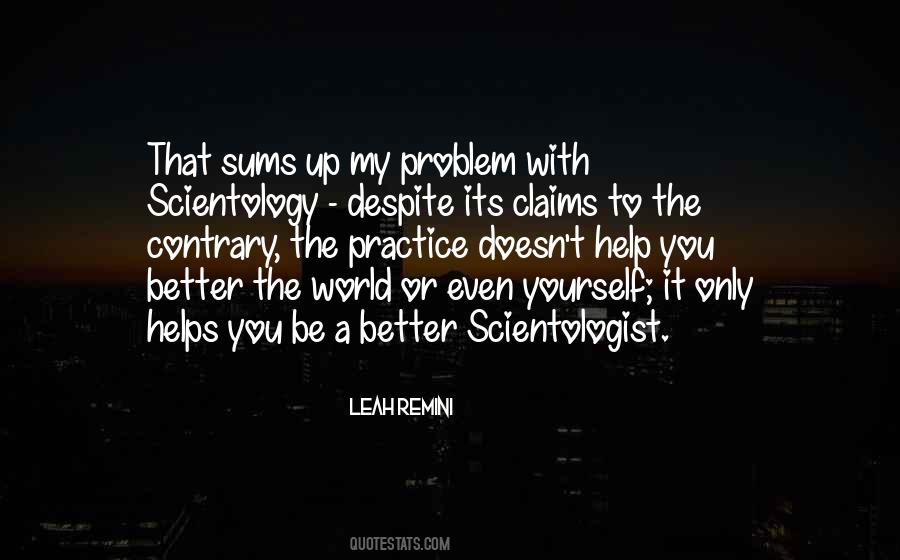 Leah Remini Scientology Quotes #390985