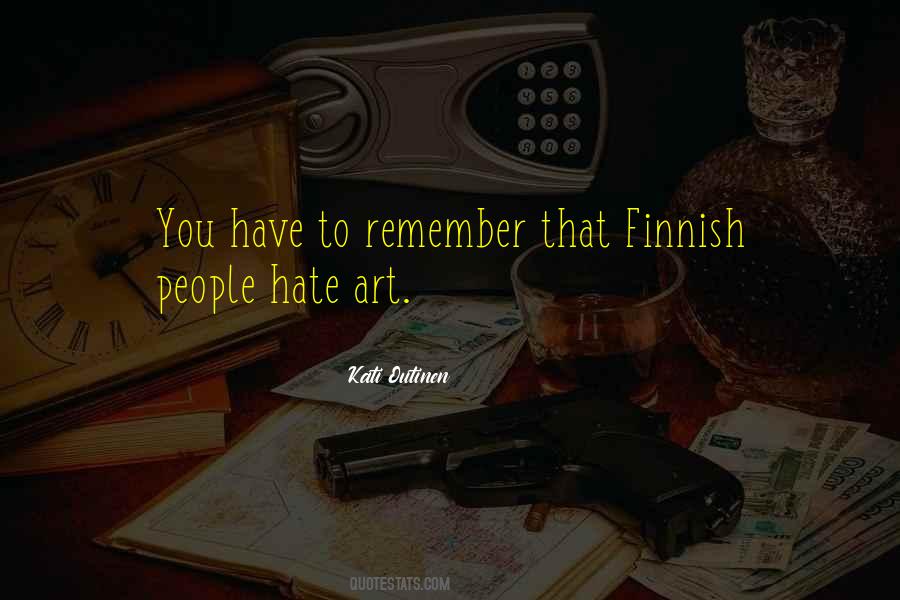 Finnish People Quotes #326704