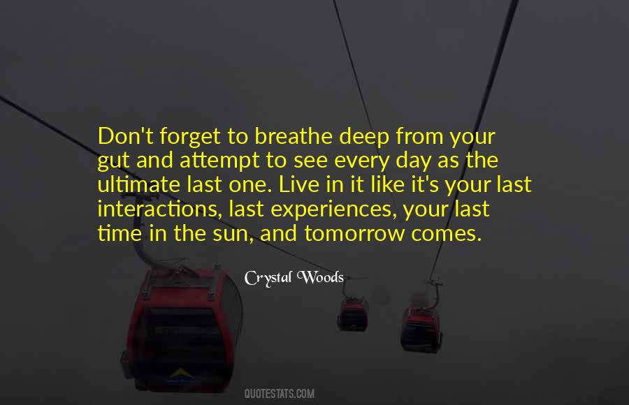 Last Breathe Quotes #907129