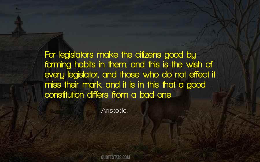 Quotes About Legislator #887626