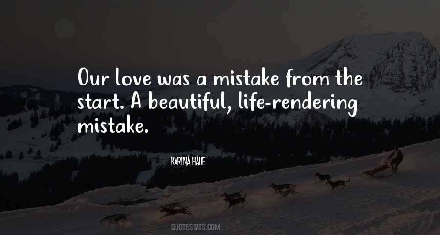 Love Mistake Quotes #530028