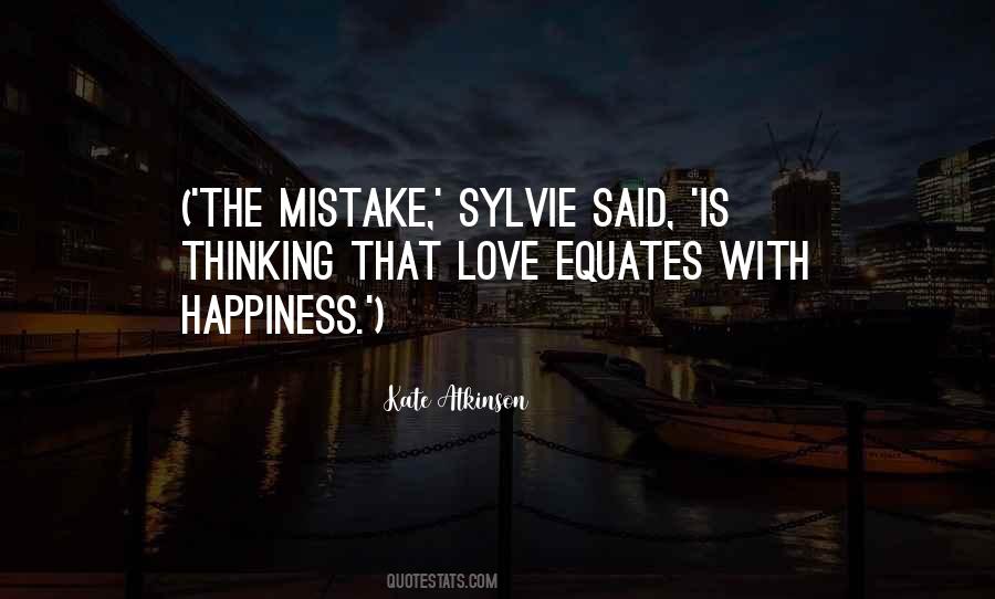 Love Mistake Quotes #679846