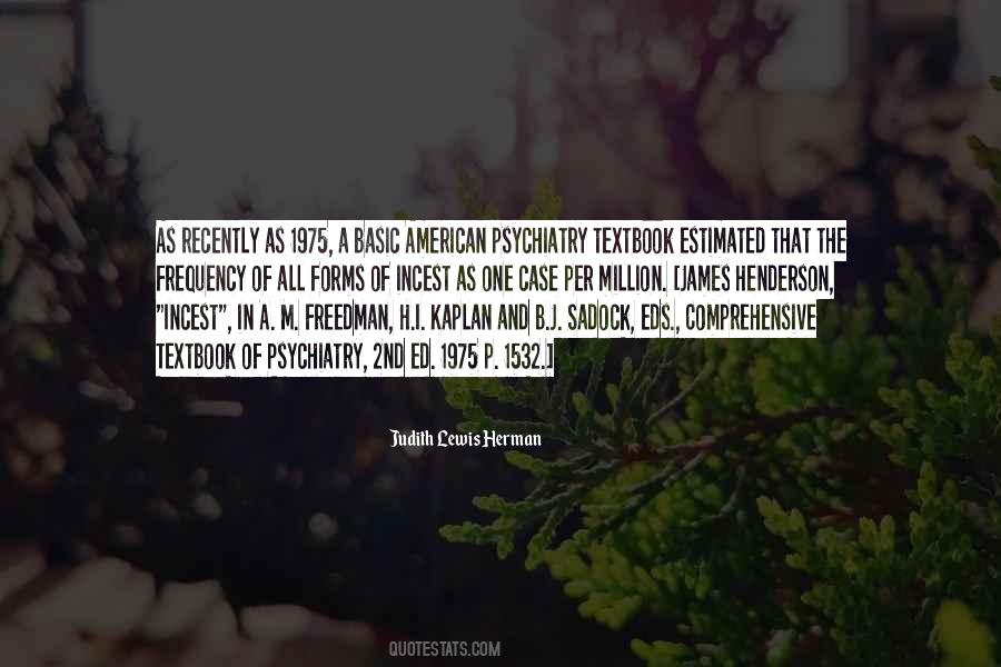 Sadock And Sadock Quotes #1696546