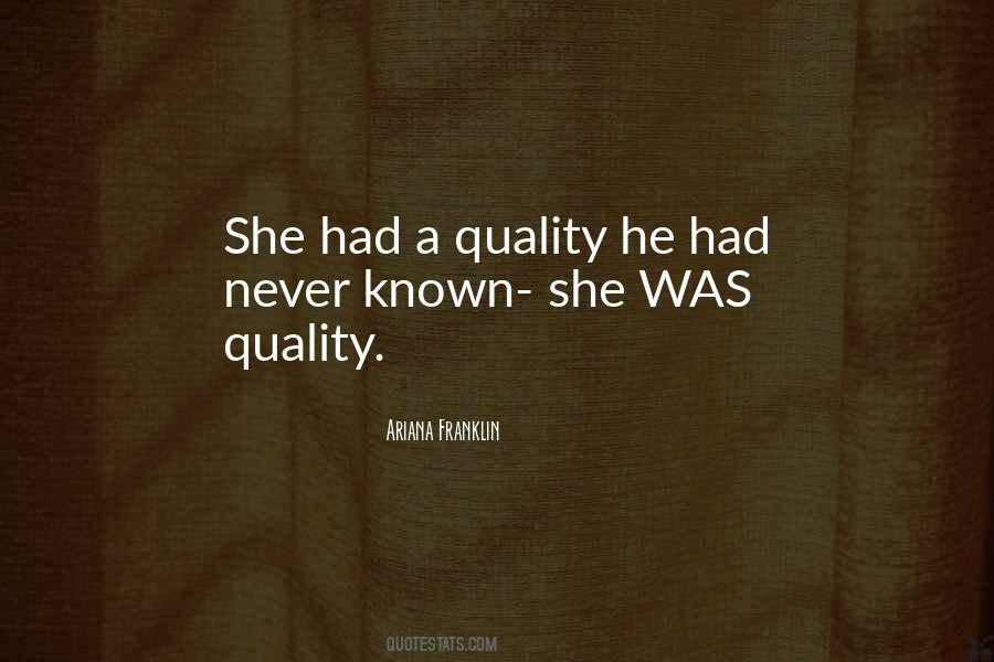 Love Quality Admiration Quotes #1483521