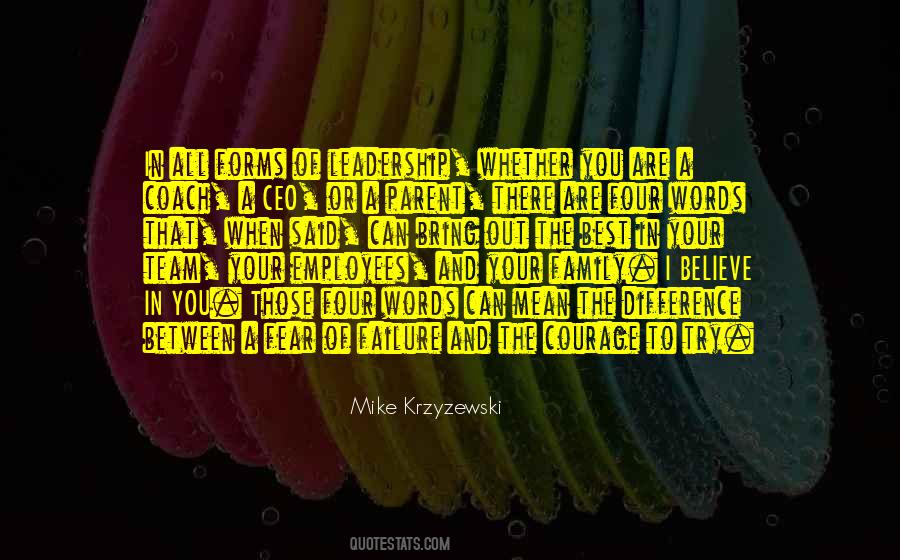 Krzyzewski Mike Quotes #981625