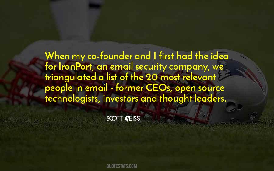 Co Founder Quotes #1668051