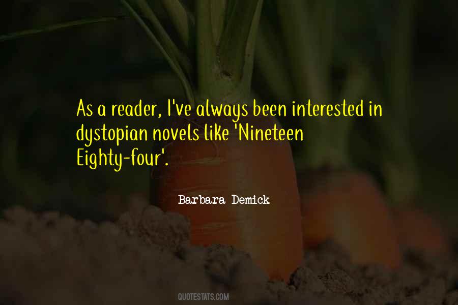 Demick Barbara Quotes #1294460