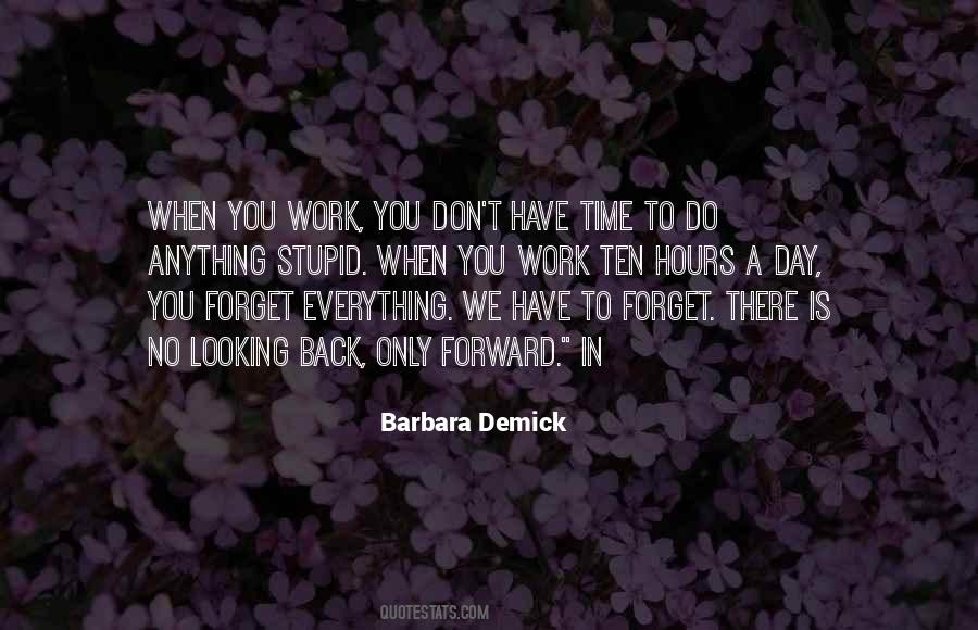 Demick Barbara Quotes #139385