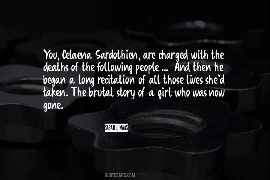 Story Of A Girl Quotes #583405