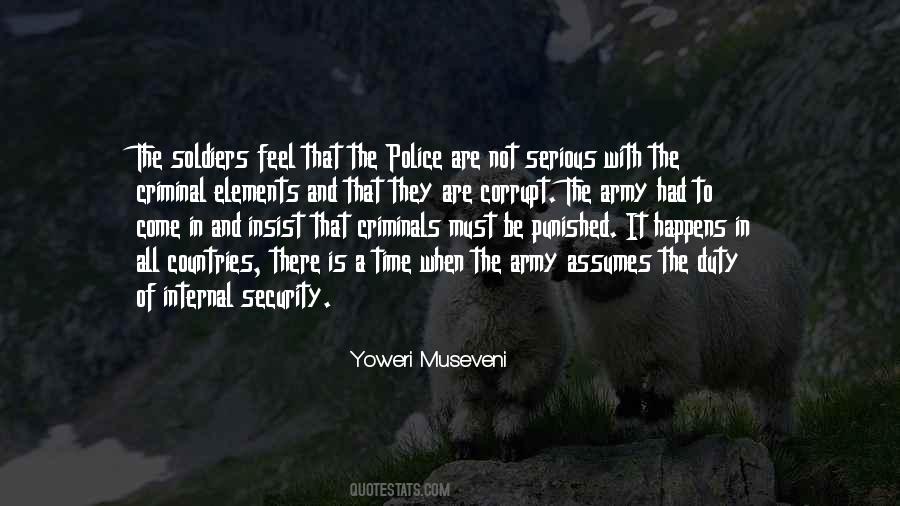 Yoweri K Quotes #554872