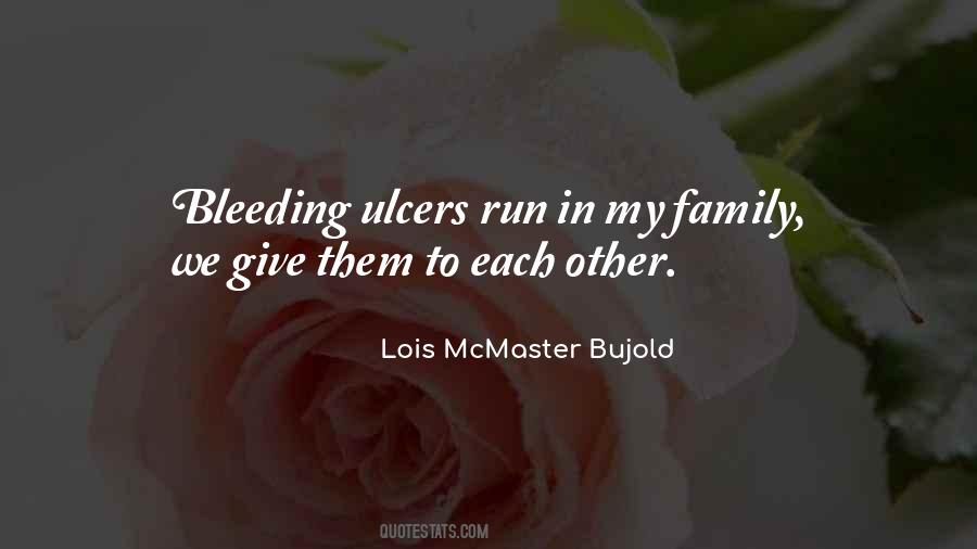 Bleeding Ulcers Quotes #680131