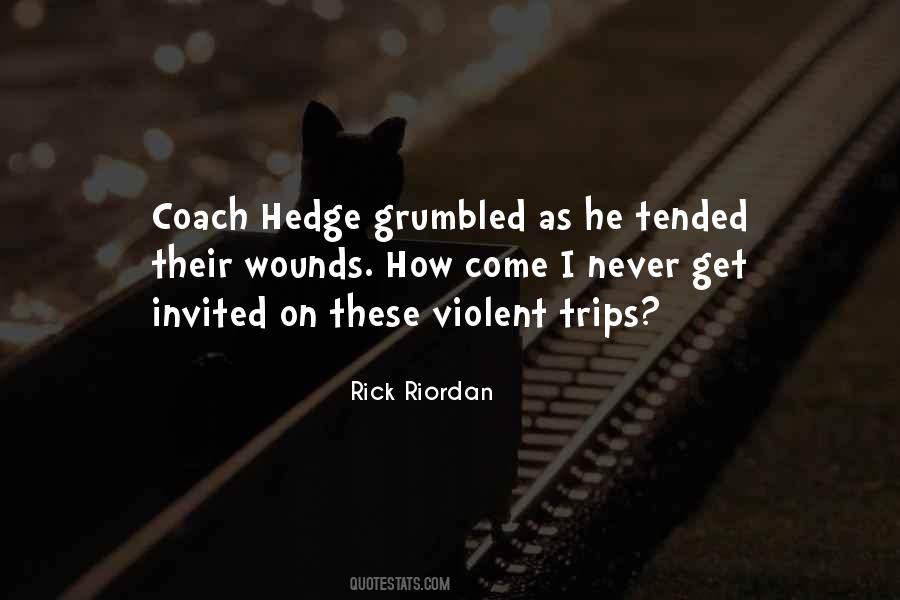 Coach Hedge Quotes #47236