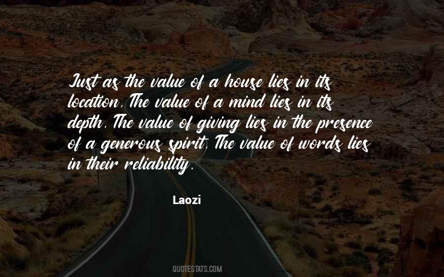 Value Of Giving Quotes #224884