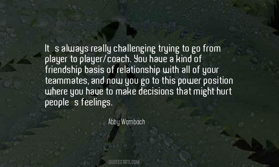 Coach Player Relationship Quotes #1503037