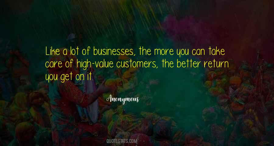 High Value Quotes #151679