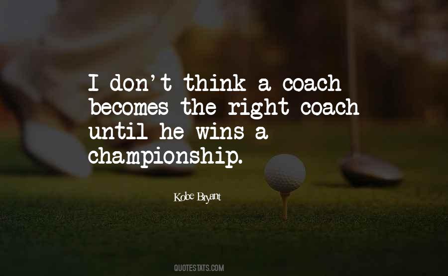Coach T Quotes #373328