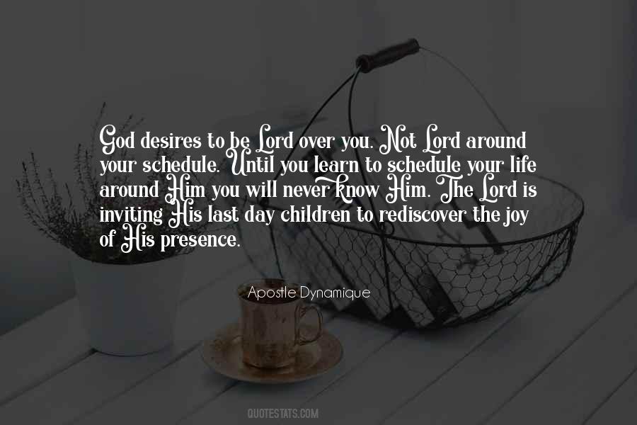 Quotes About The Presence Of The Lord #145103