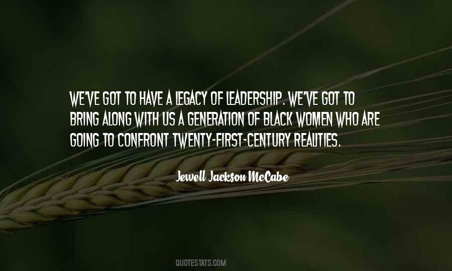 Quotes About Legacy Leadership #948003