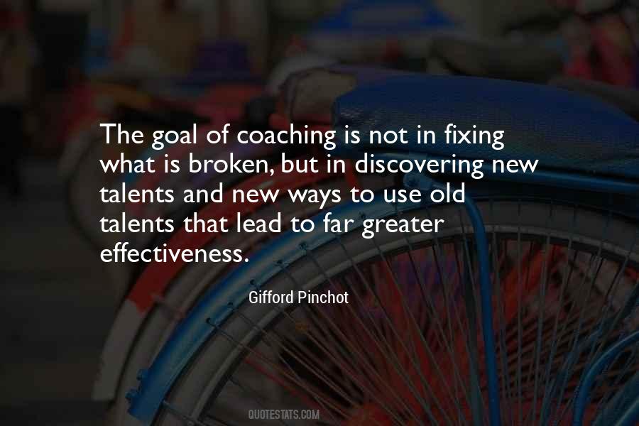 Coaching Effectiveness Quotes #1538534