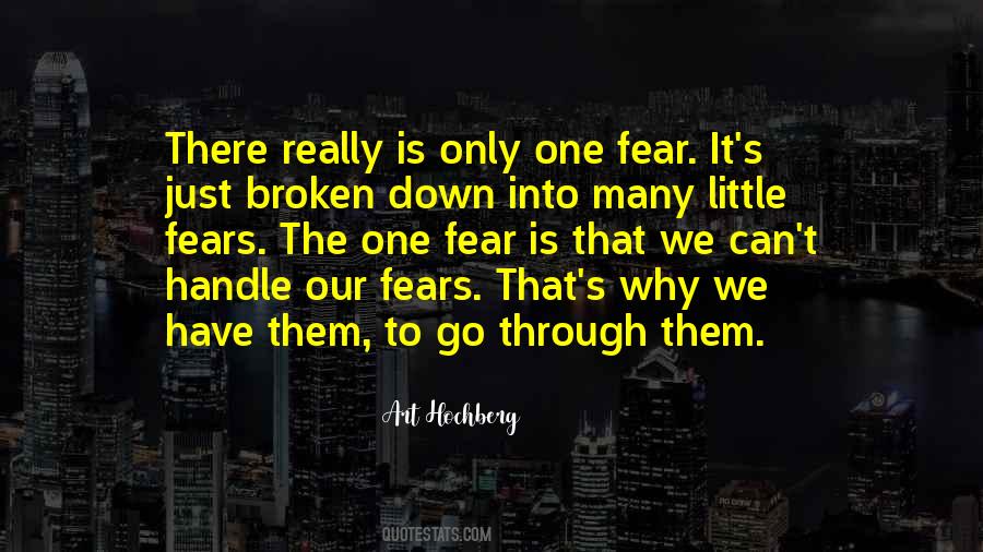 Fears That Quotes #717850