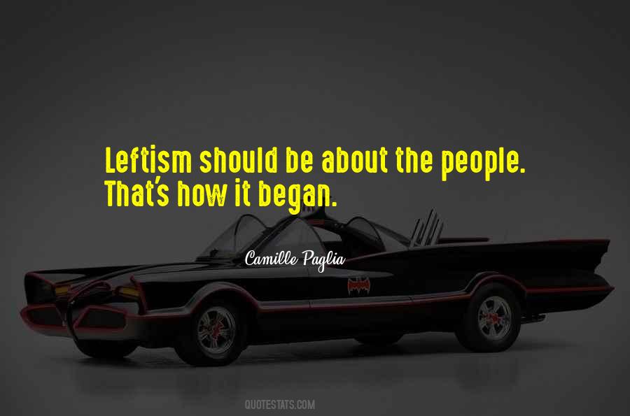 Quotes About Leftism #1696640