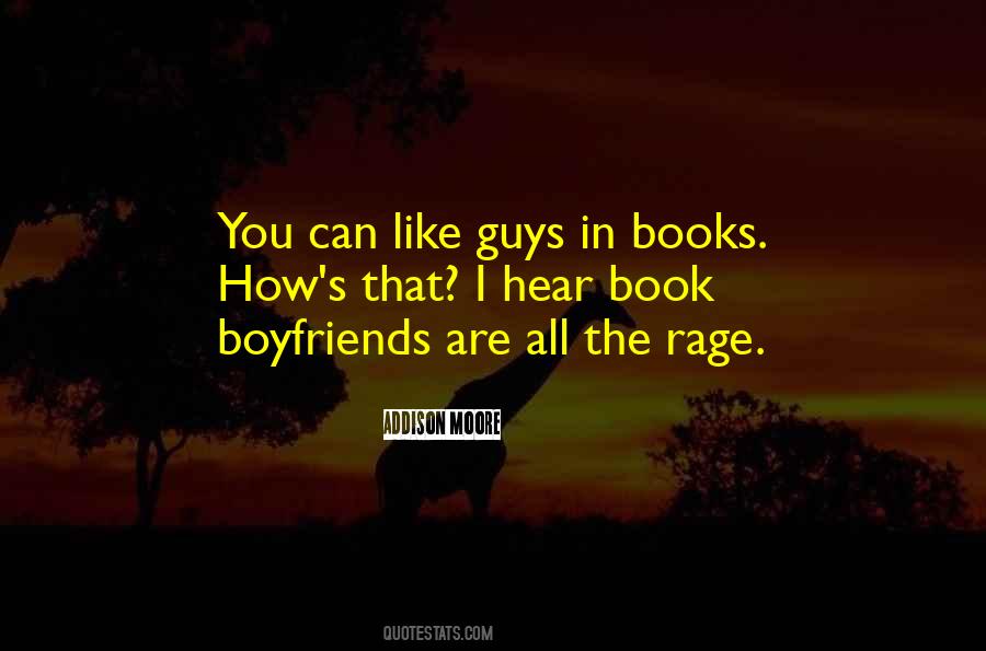Book Boyfriends Quotes #166512