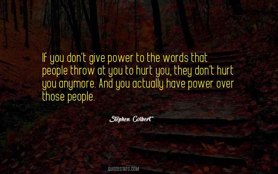 Power Over Quotes #1268699