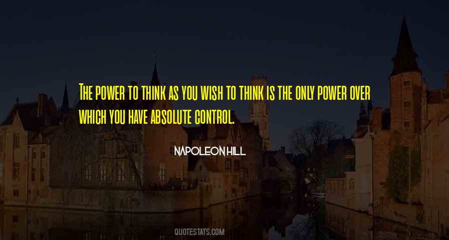 Power Over Quotes #1285623