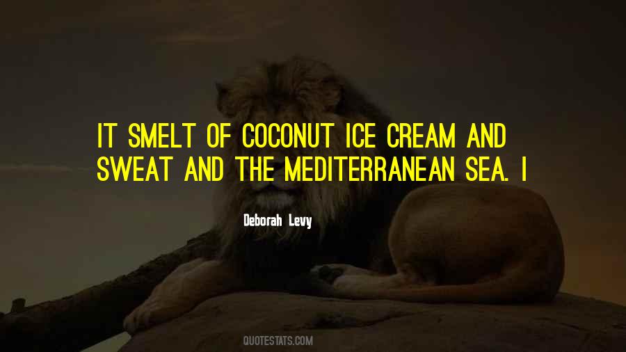 Coconut Ice Cream Quotes #1389529