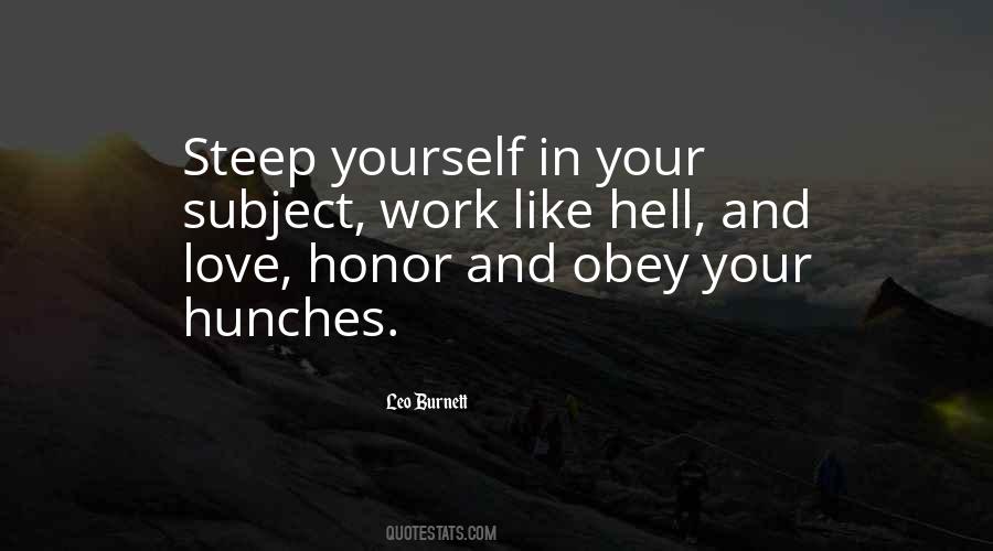 Honor Yourself Quotes #406960