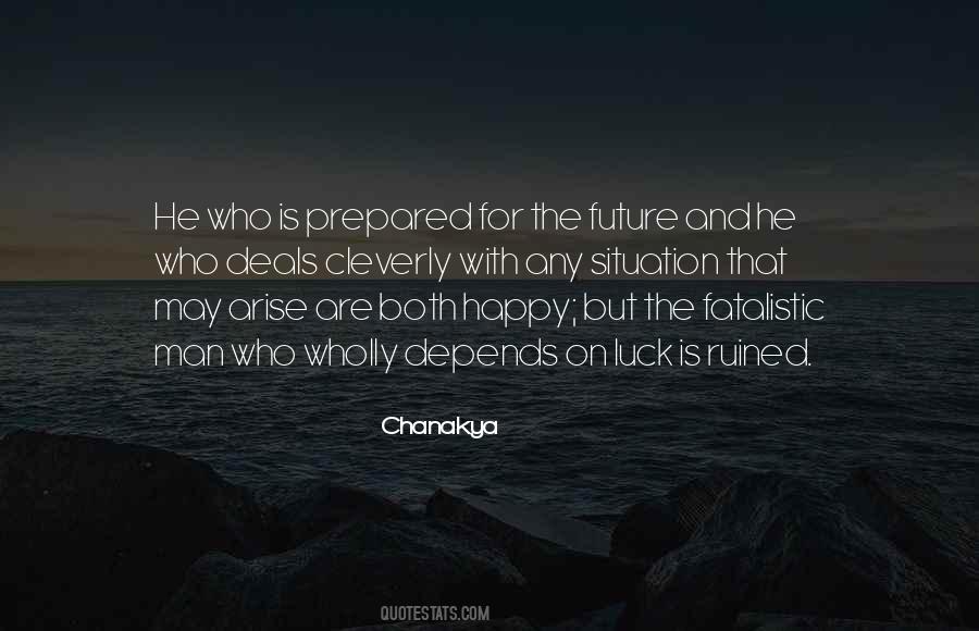 Future Depends Quotes #10963