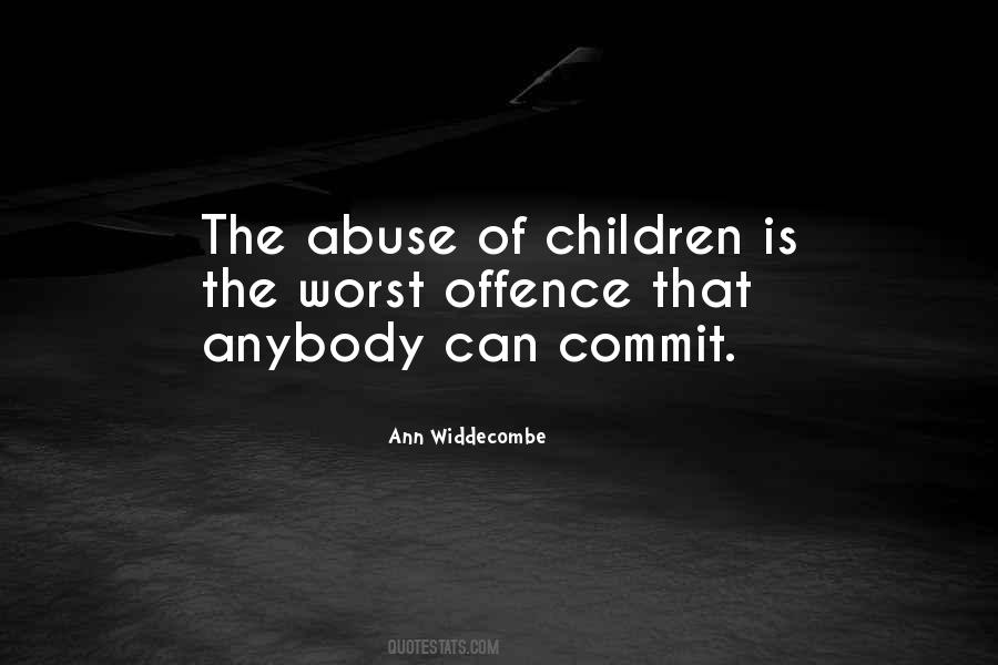 Children Abuse Quotes #654029