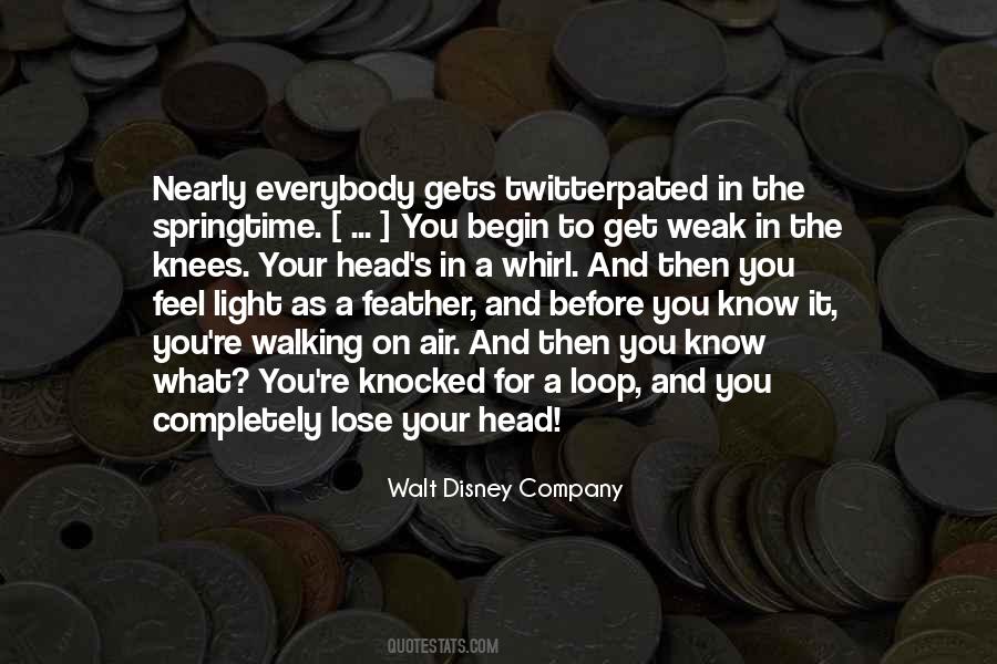 Feel Light Quotes #1663793
