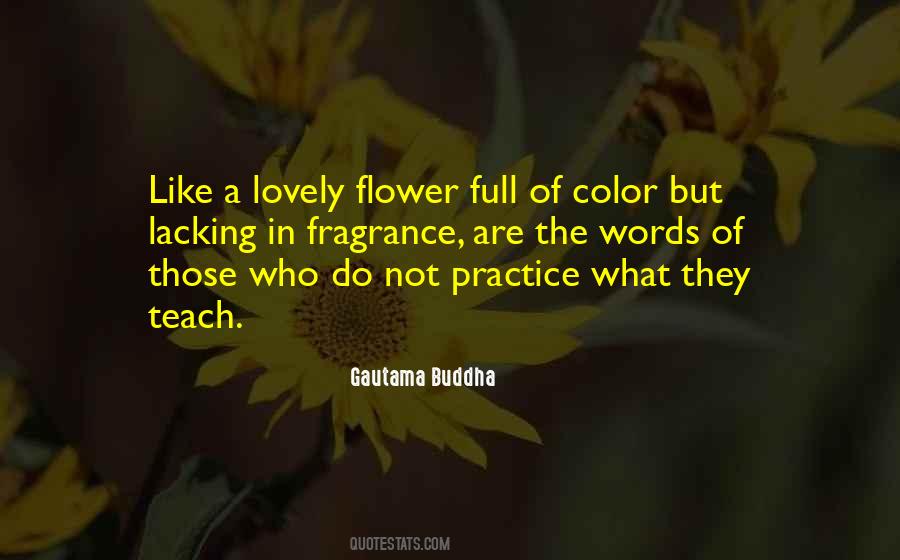 Flower Color Quotes #1183619