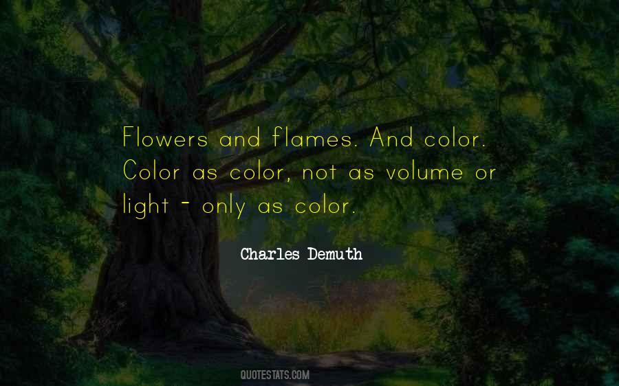 Flower Color Quotes #1380449