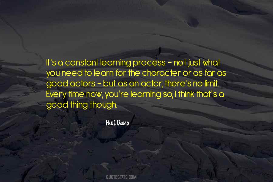 Time For Learning Quotes #1432663