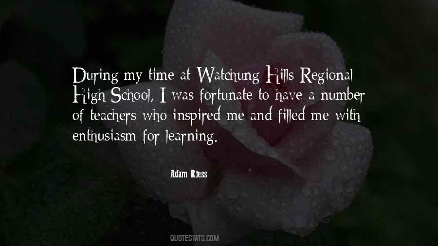 Time For Learning Quotes #722052