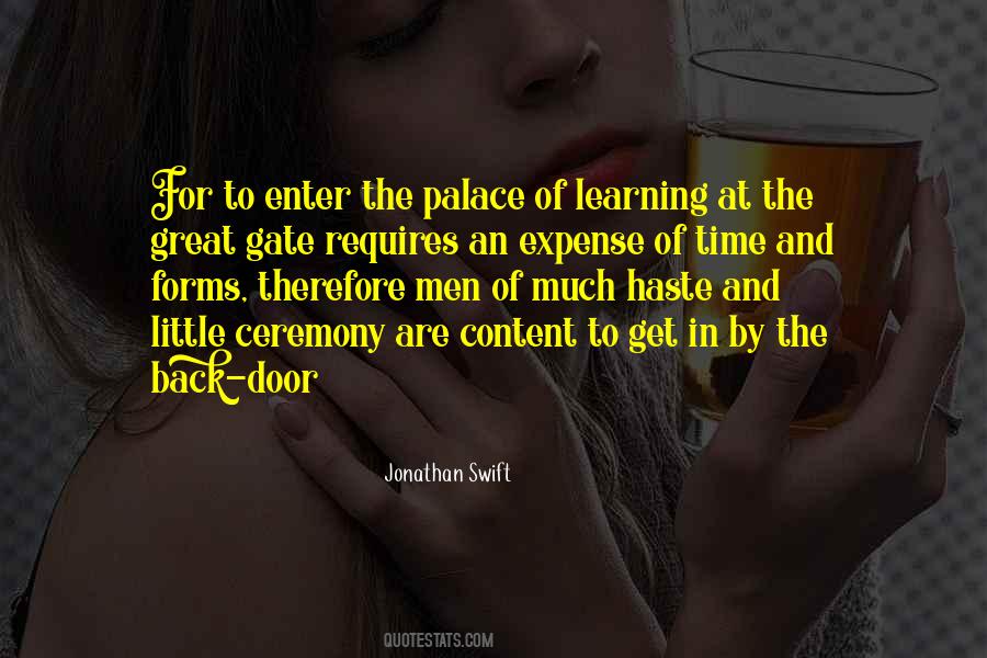 Time For Learning Quotes #792647