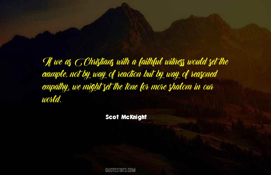 Faithful Christians Quotes #1683008