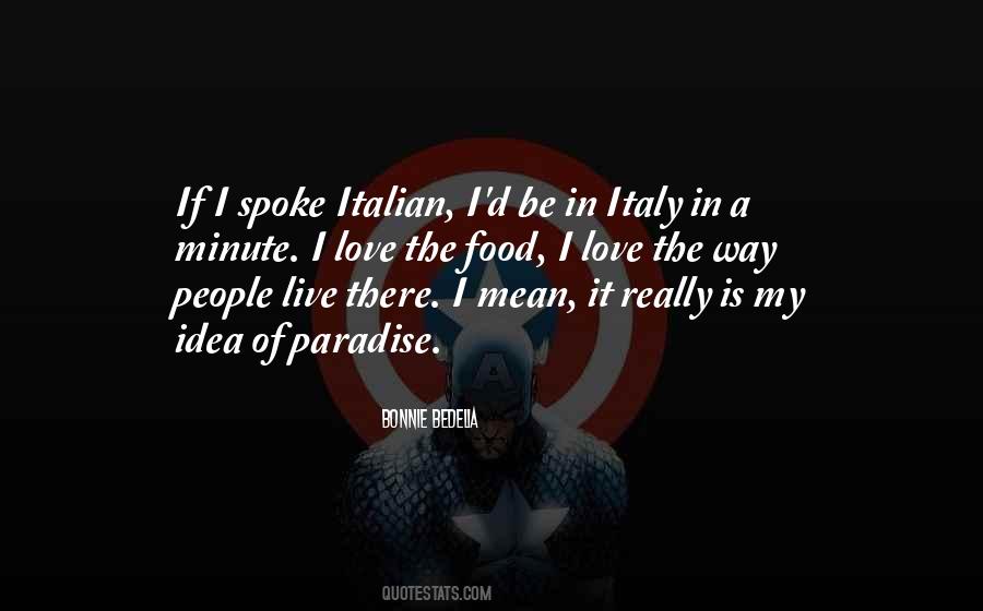 In Italy Quotes #952789