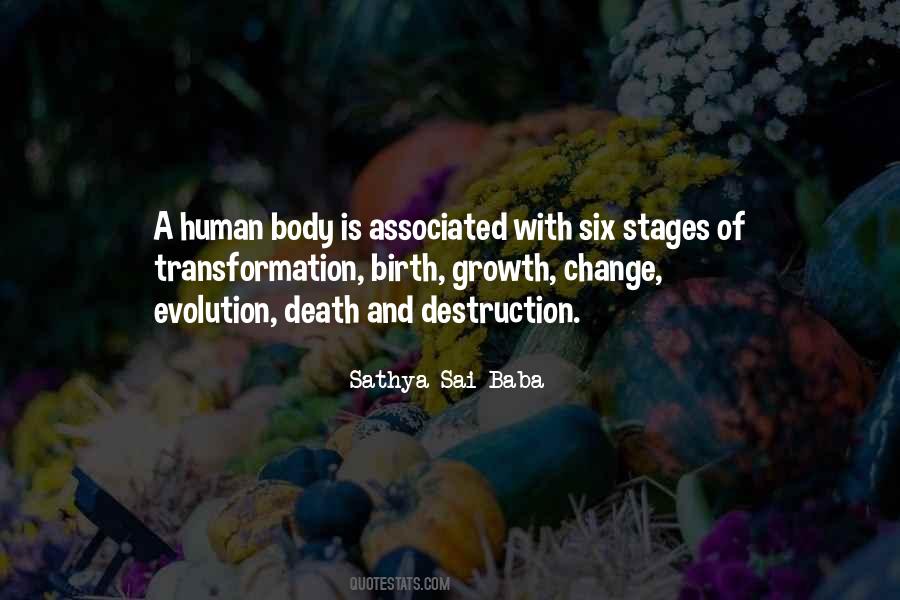 Human Transformation Quotes #404077