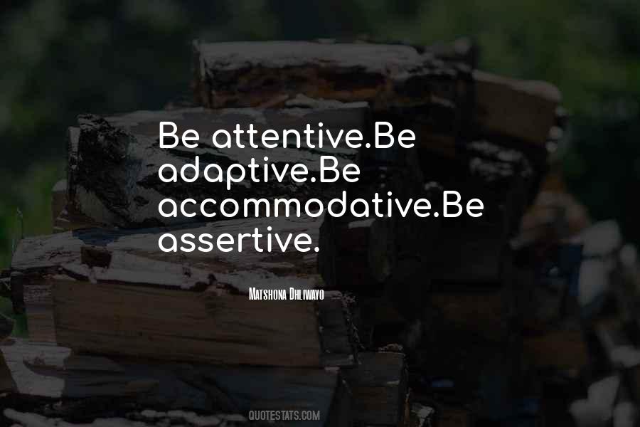 Be Assertive Quotes #1610160