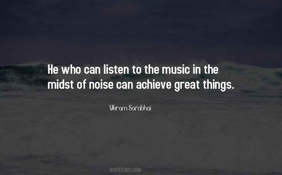 Noise Not Music Quotes #716630