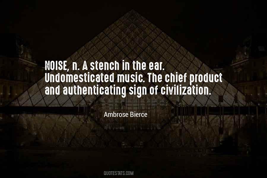 Noise Not Music Quotes #74328