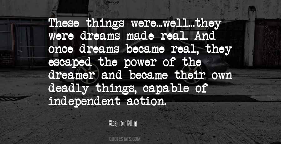 Quotes About The Power Of Your Dreams #538273