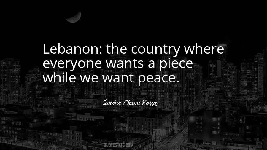 Quotes About Lebanon War #77979