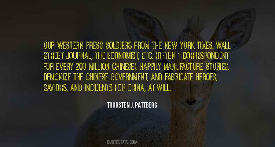 Press Soldiers Quotes #1570690